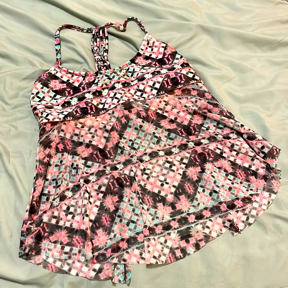 EUC OPI super adorable bikini top size 7